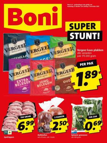 Boni-aanbieding - 27-10-2025 - 2-11-2025.