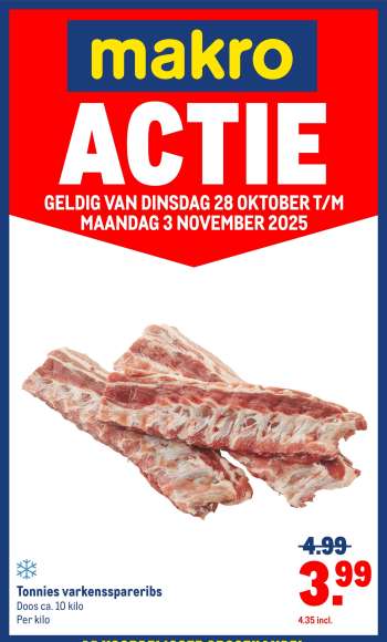 Makro-aanbieding - 28-10-2025 - 3-11-2025.