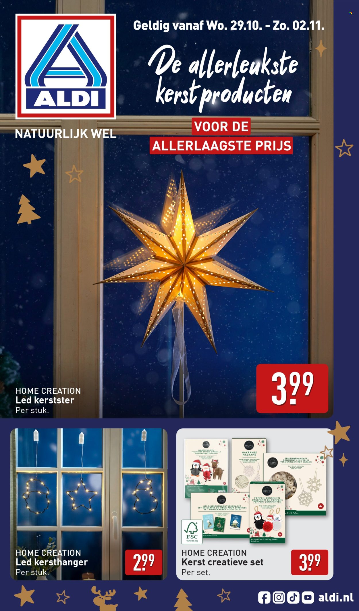 Aldi-aanbieding - 29-10-2025 - 2-11-2025. Pagina 1