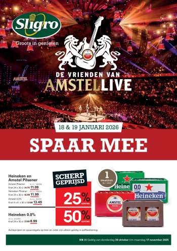 Sligro-aanbieding - 30-10-2025 - 17-11-2025.