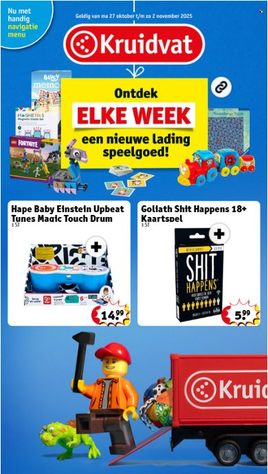 Kruidvat-aanbieding - 27-10-2025 - 2-11-2025. Pagina 1