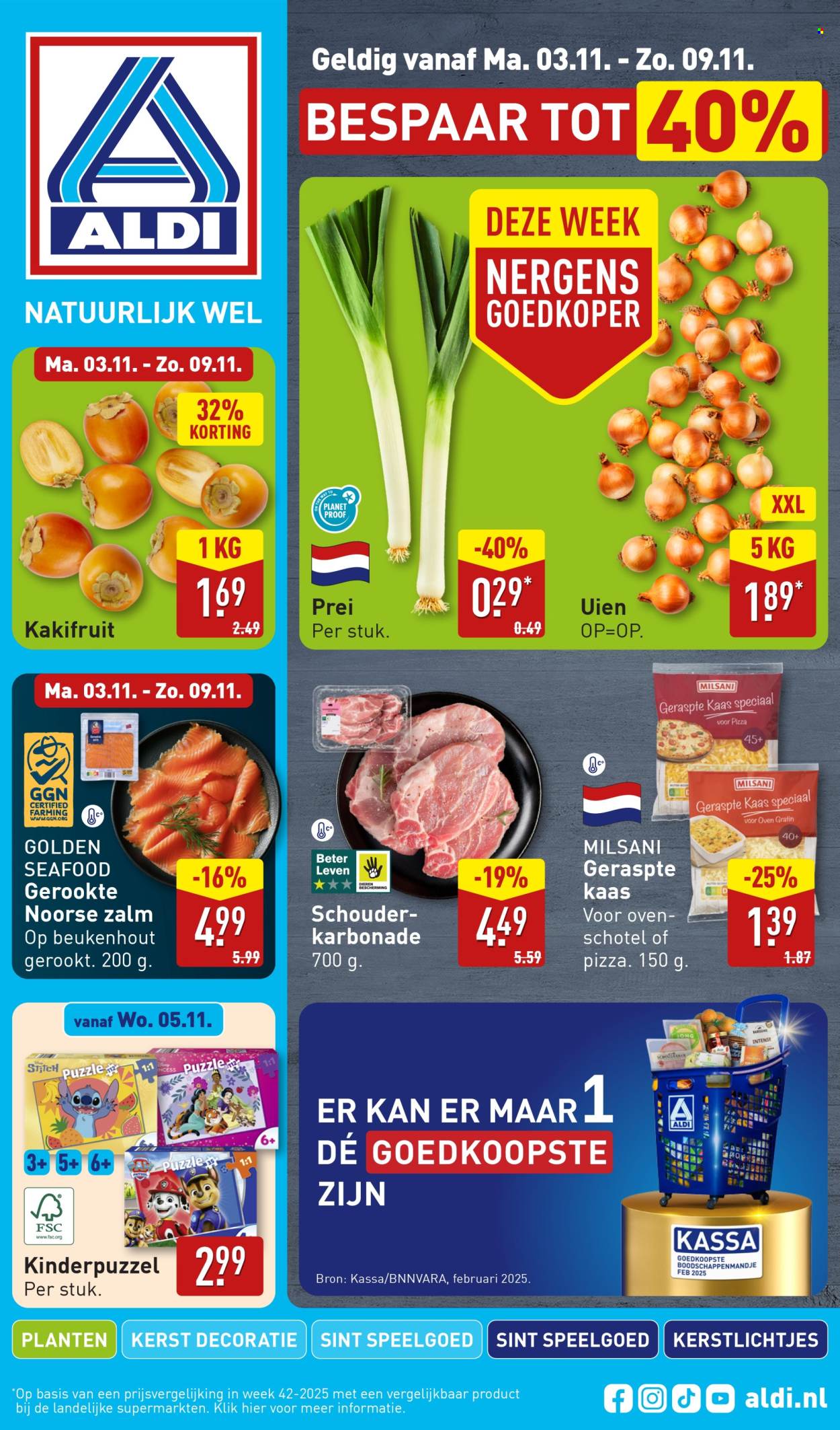 Aldi-aanbieding - 3-11-2025 - 9-11-2025. Pagina 1
