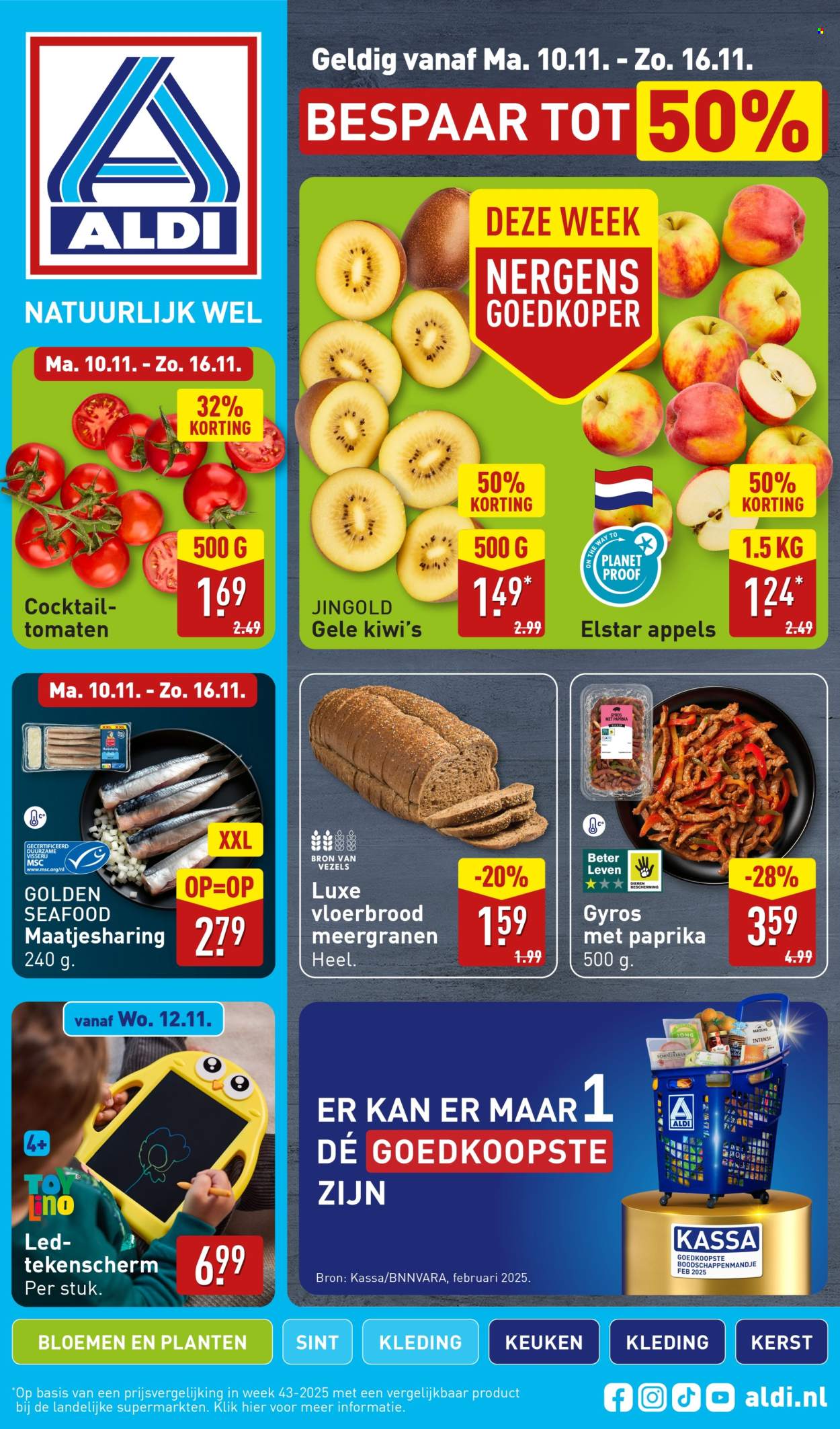 Aldi-aanbieding - 10-11-2025 - 16-11-2025. Pagina 1