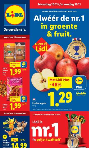Lidl-aanbieding - 10-11-2025 - 16-11-2025.