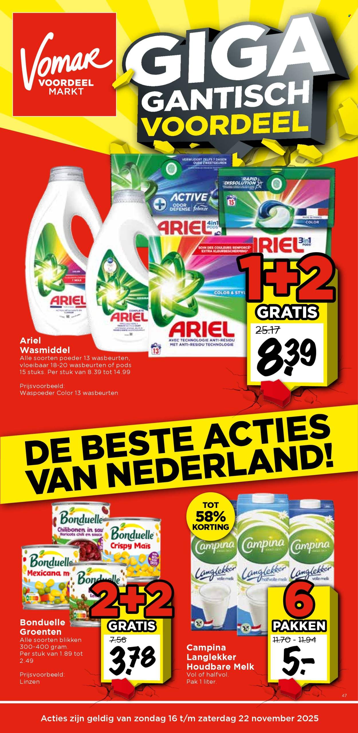 Vomar-aanbieding - 16-11-2025 - 22-11-2025. Pagina 1