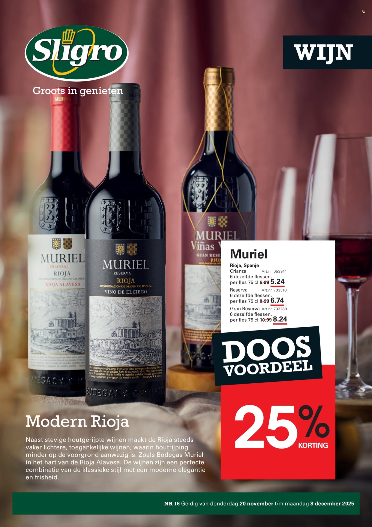 Sligro-aanbieding - 20-11-2025 - 8-12-2025. Pagina 1