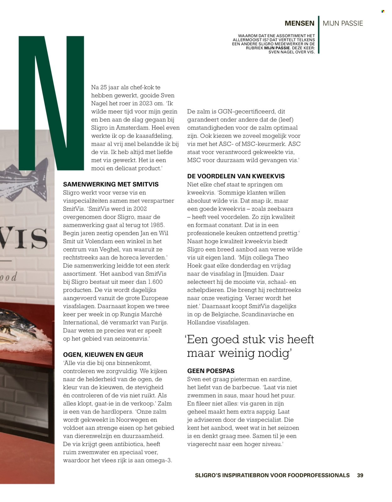 Sligro-aanbieding. Pagina 39