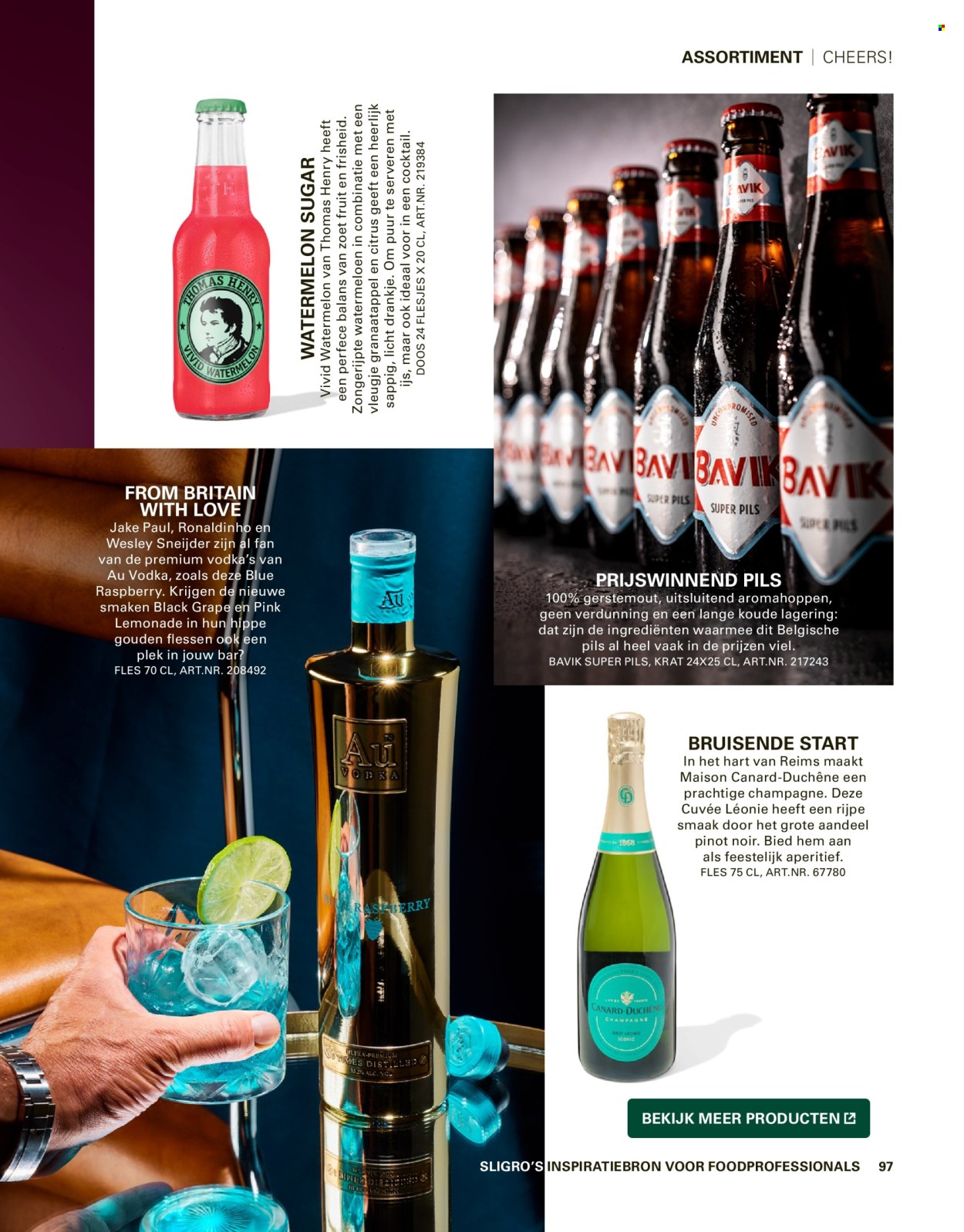 Sligro-aanbieding. Pagina 97