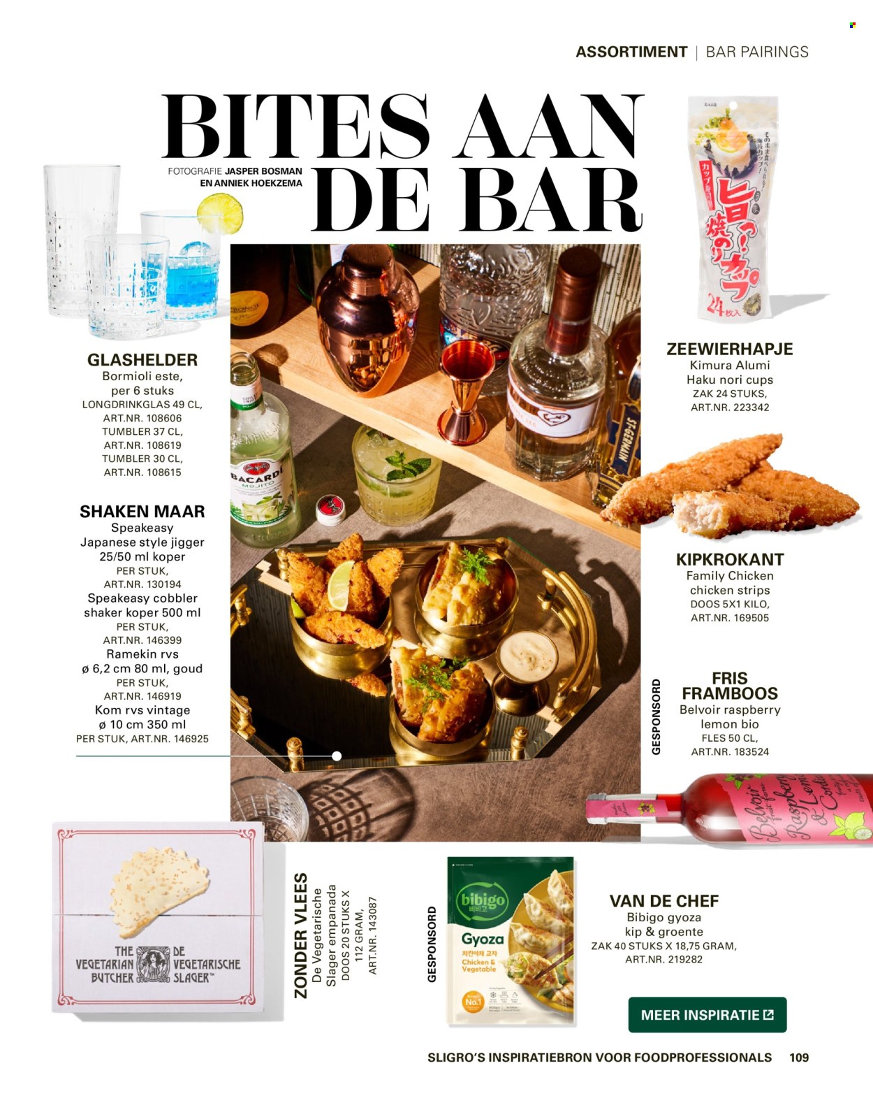 Sligro-aanbieding. Pagina 109
