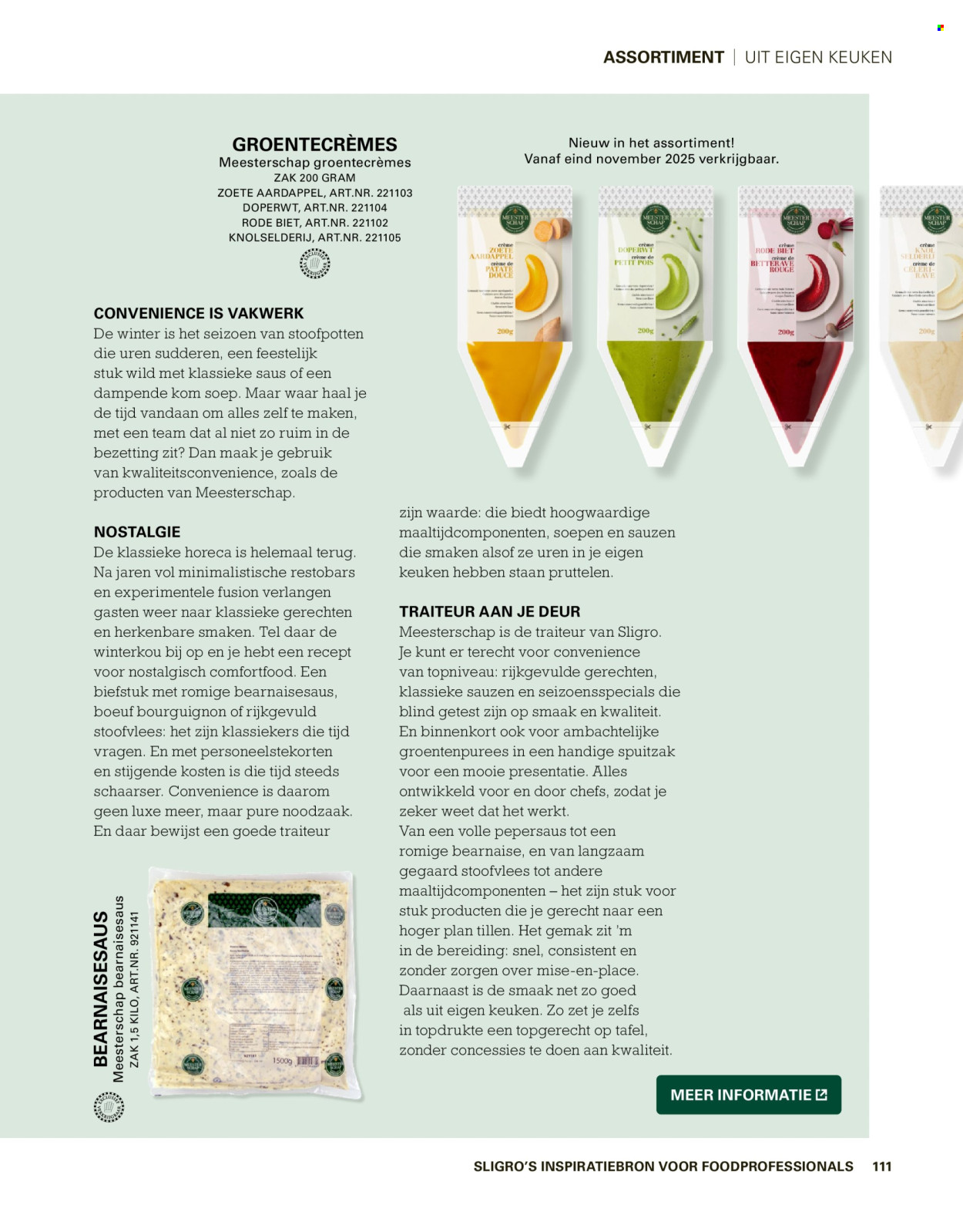 Sligro-aanbieding. Pagina 111