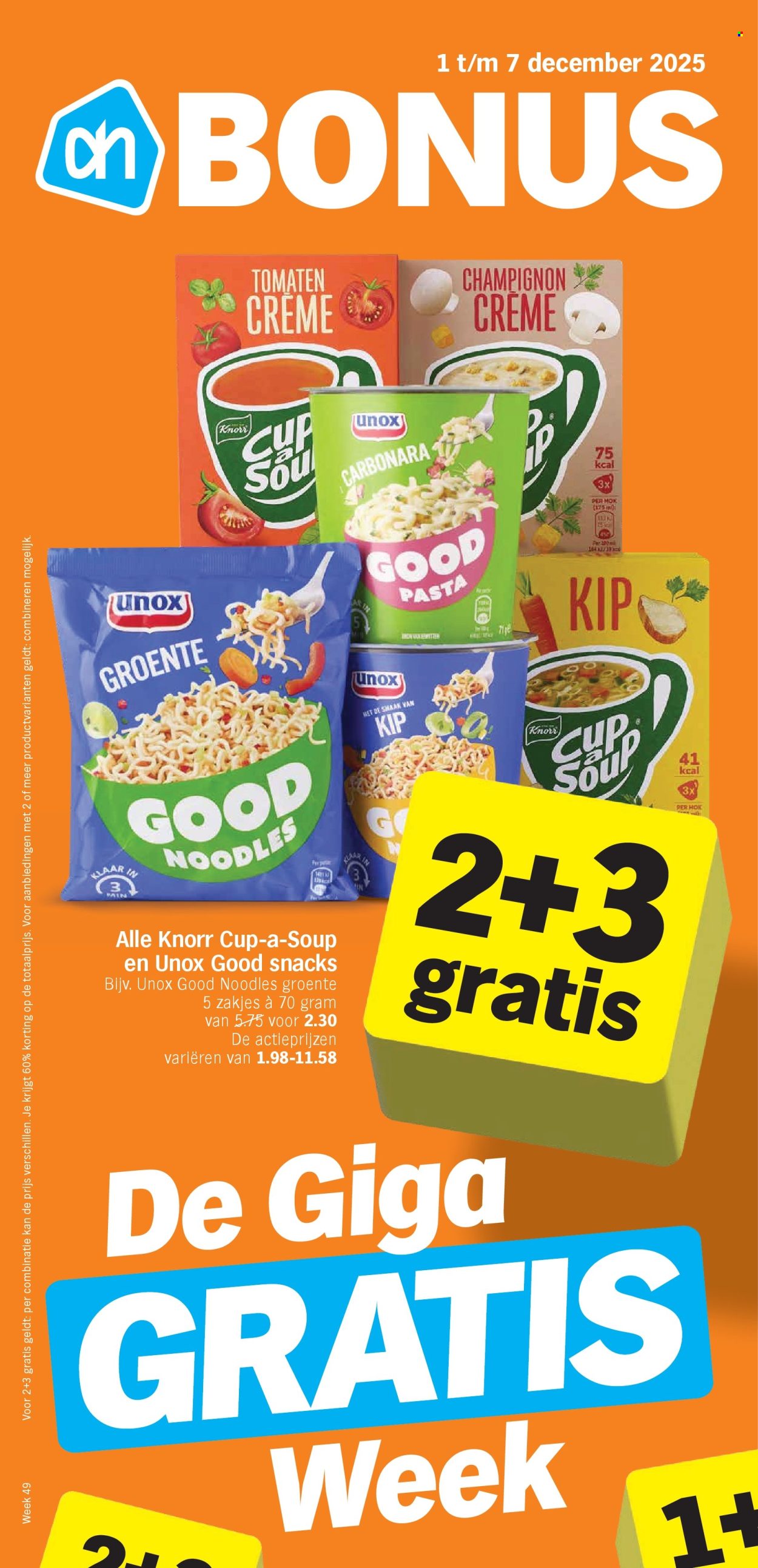 Albert Heijn-aanbieding - 1-12-2025 - 7-12-2025. Pagina 1