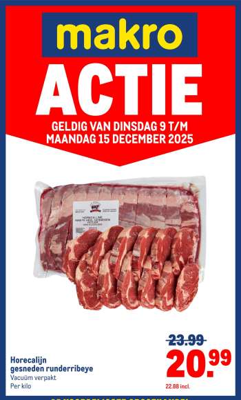 Makro-aanbieding - 9-12-2025 - 15-12-2025.