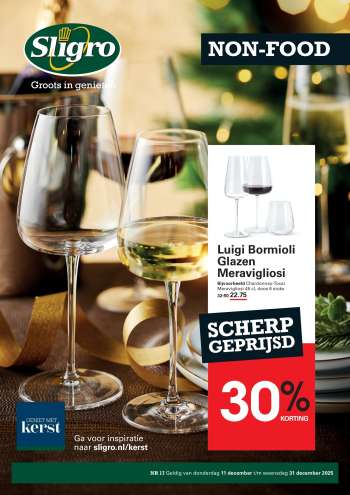 Sligro-aanbieding - 11-12-2025 - 31-12-2025.