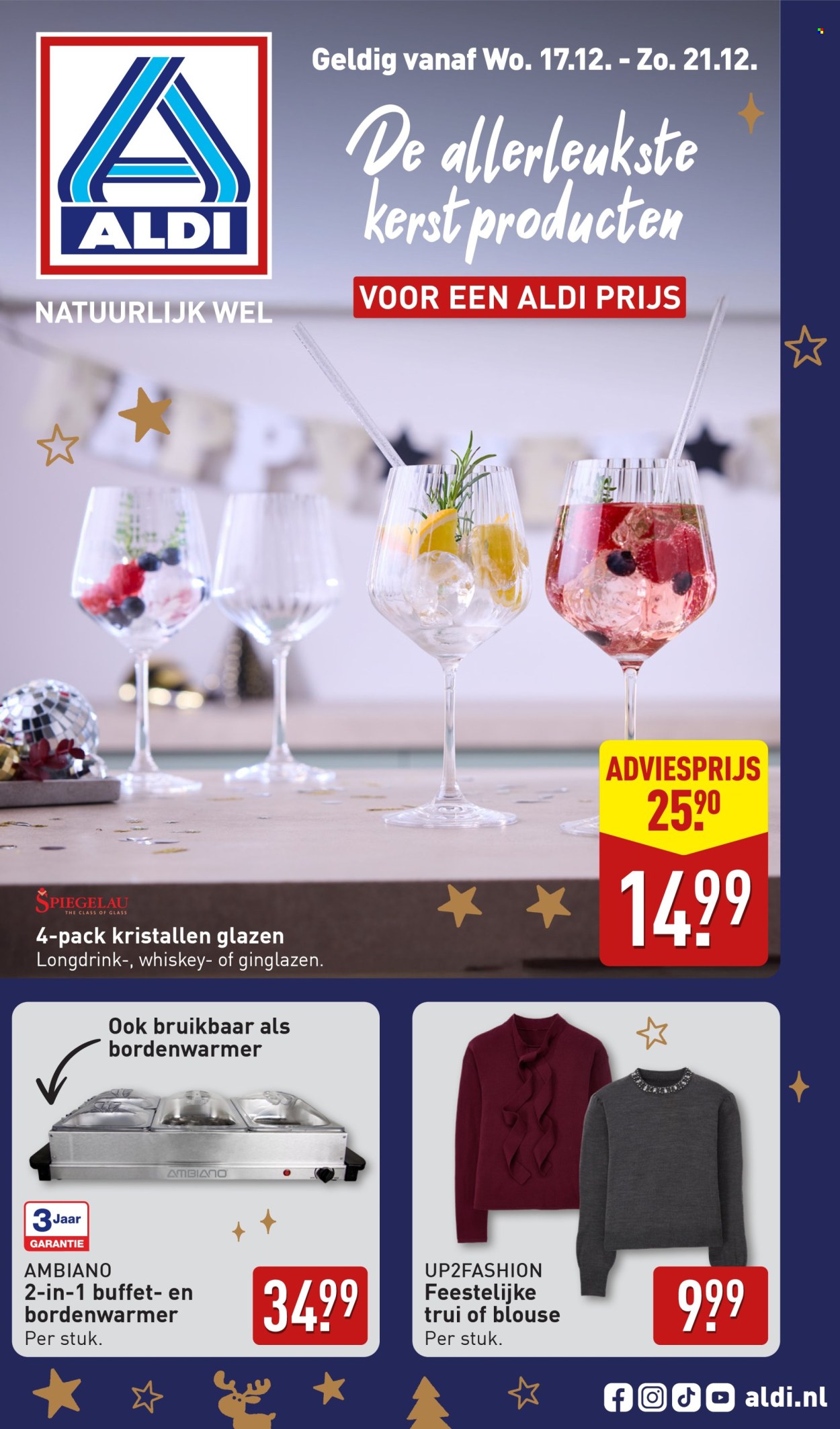 Aldi-aanbieding - 17-12-2025 - 21-12-2025. Pagina 1