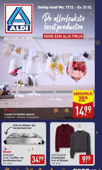 Aldi-aanbieding - 17-12-2025 - 21-12-2025.