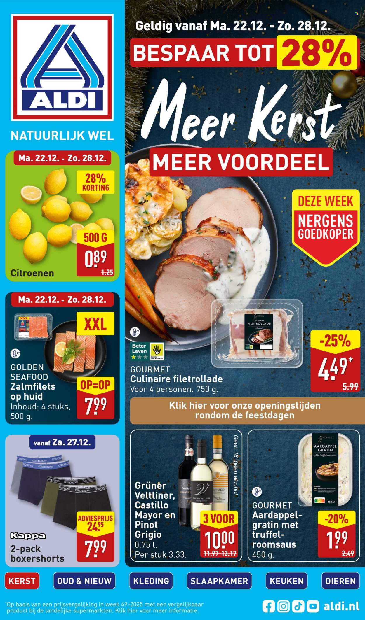 Aldi-aanbieding - 22-12-2025 - 28-12-2025. Pagina 1