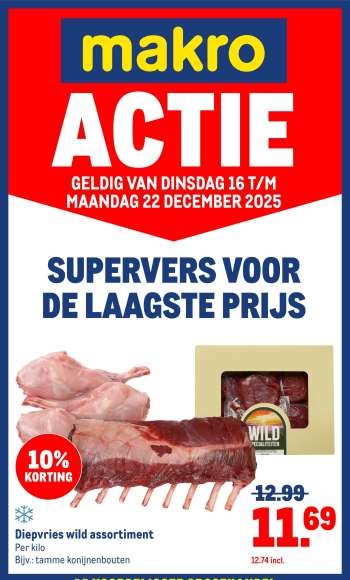 Makro-aanbieding - 16-12-2025 - 22-12-2025.