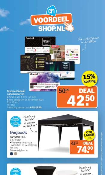 Albert Heijn-aanbieding.