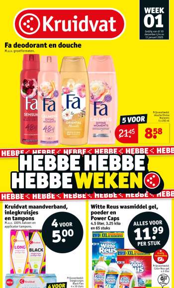 Kruidvat-aanbieding - 30-12-2025 - 11-1-2026.