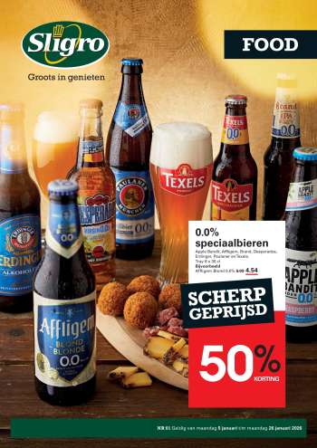 Sligro-aanbieding - 5-1-2026 - 26-1-2026.
