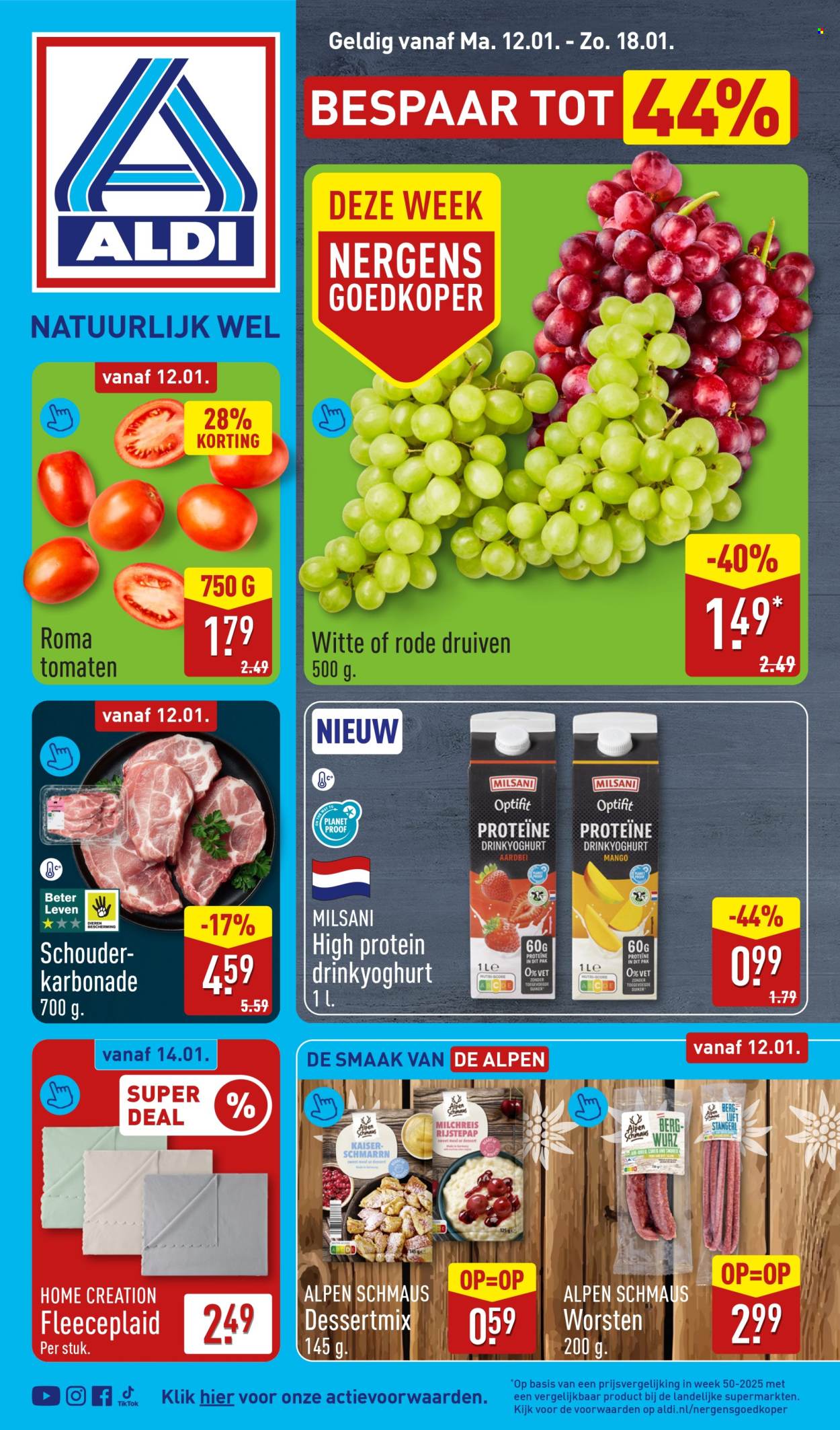 Aldi-aanbieding - 12-1-2026 - 18-1-2026. Pagina 1