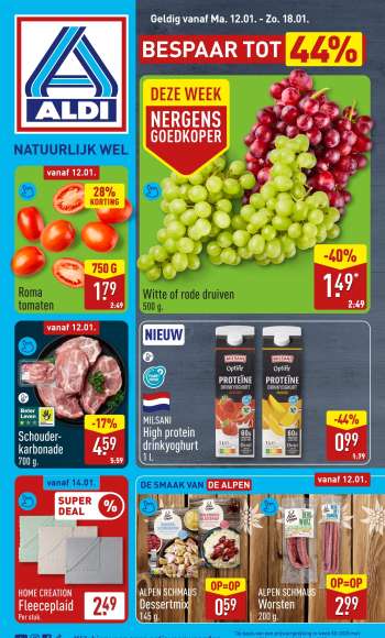 Aldi-aanbieding - 12-1-2026 - 18-1-2026.