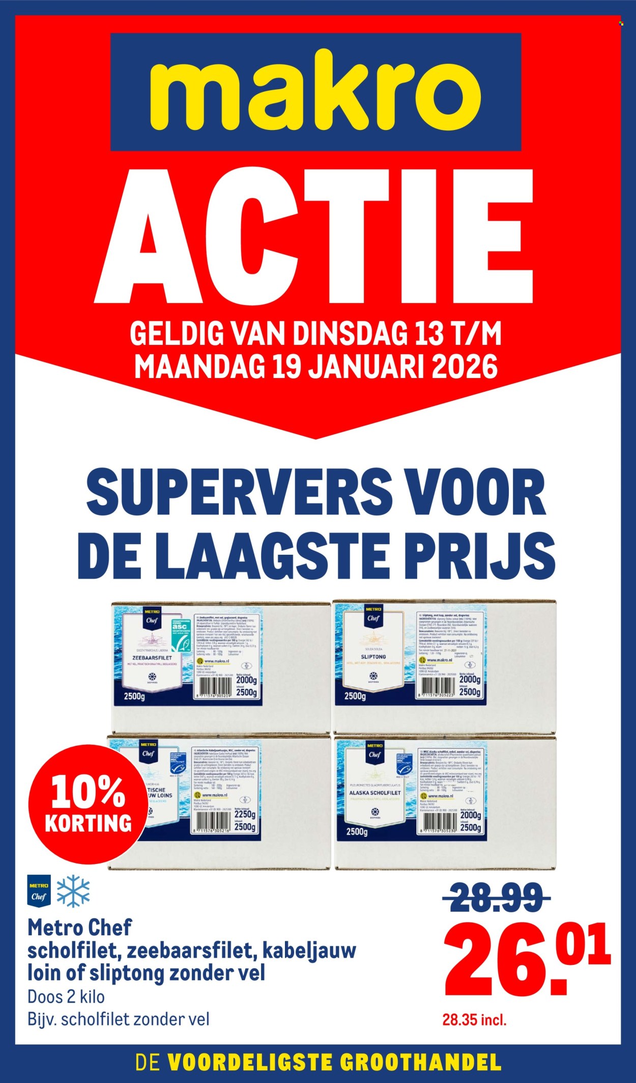 Makro-aanbieding - 13-1-2026 - 19-1-2026. Pagina 1