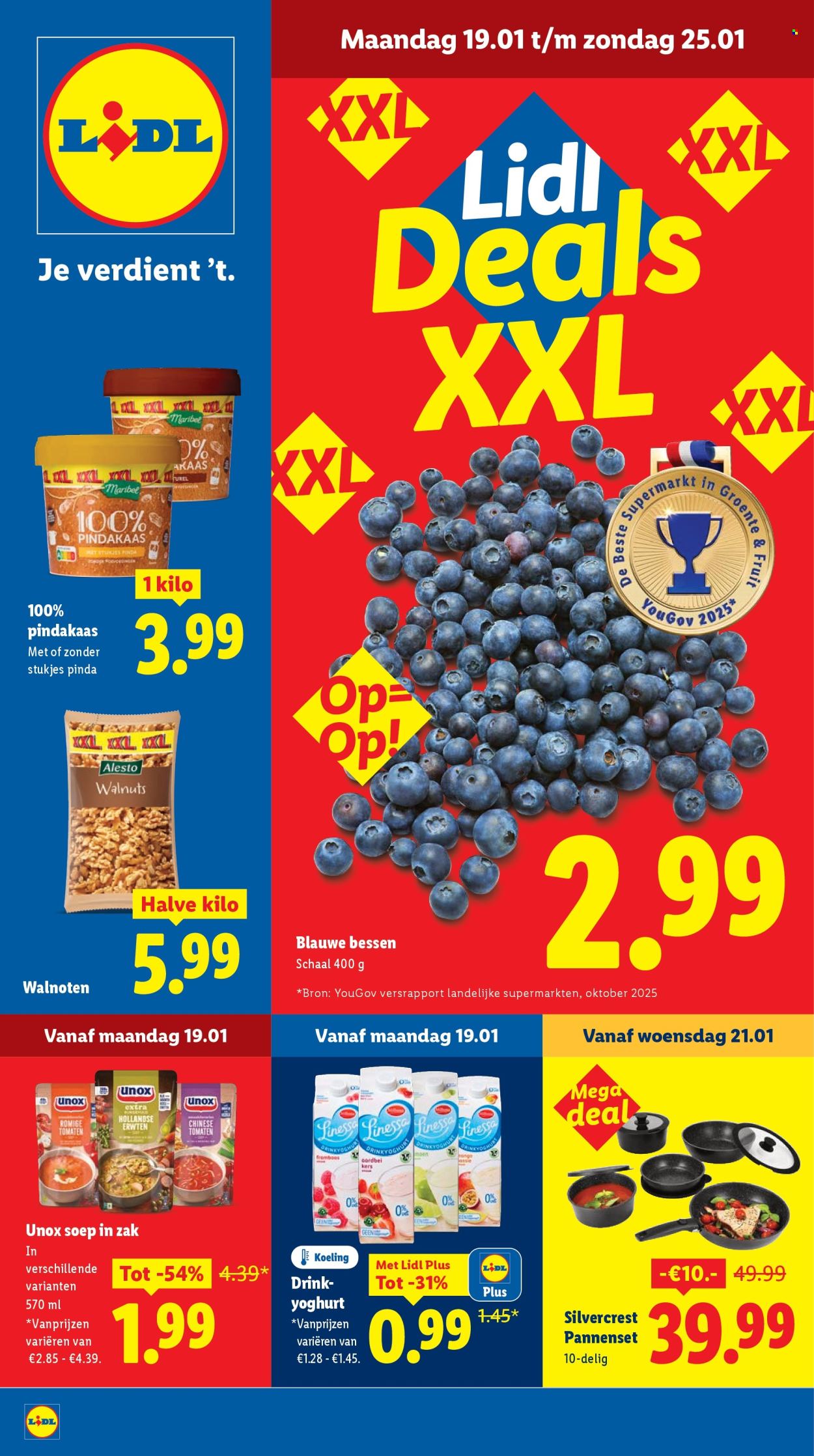 Lidl-aanbieding - 19-1-2026 - 25-1-2026. Pagina 1