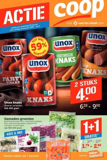 Coop-aanbieding - 19-1-2026 - 25-1-2026.