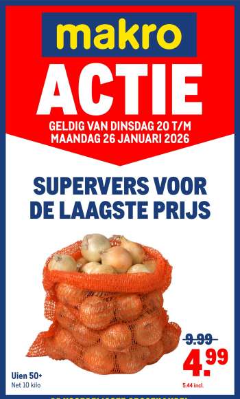 Makro-aanbieding - 20-1-2026 - 26-1-2026.