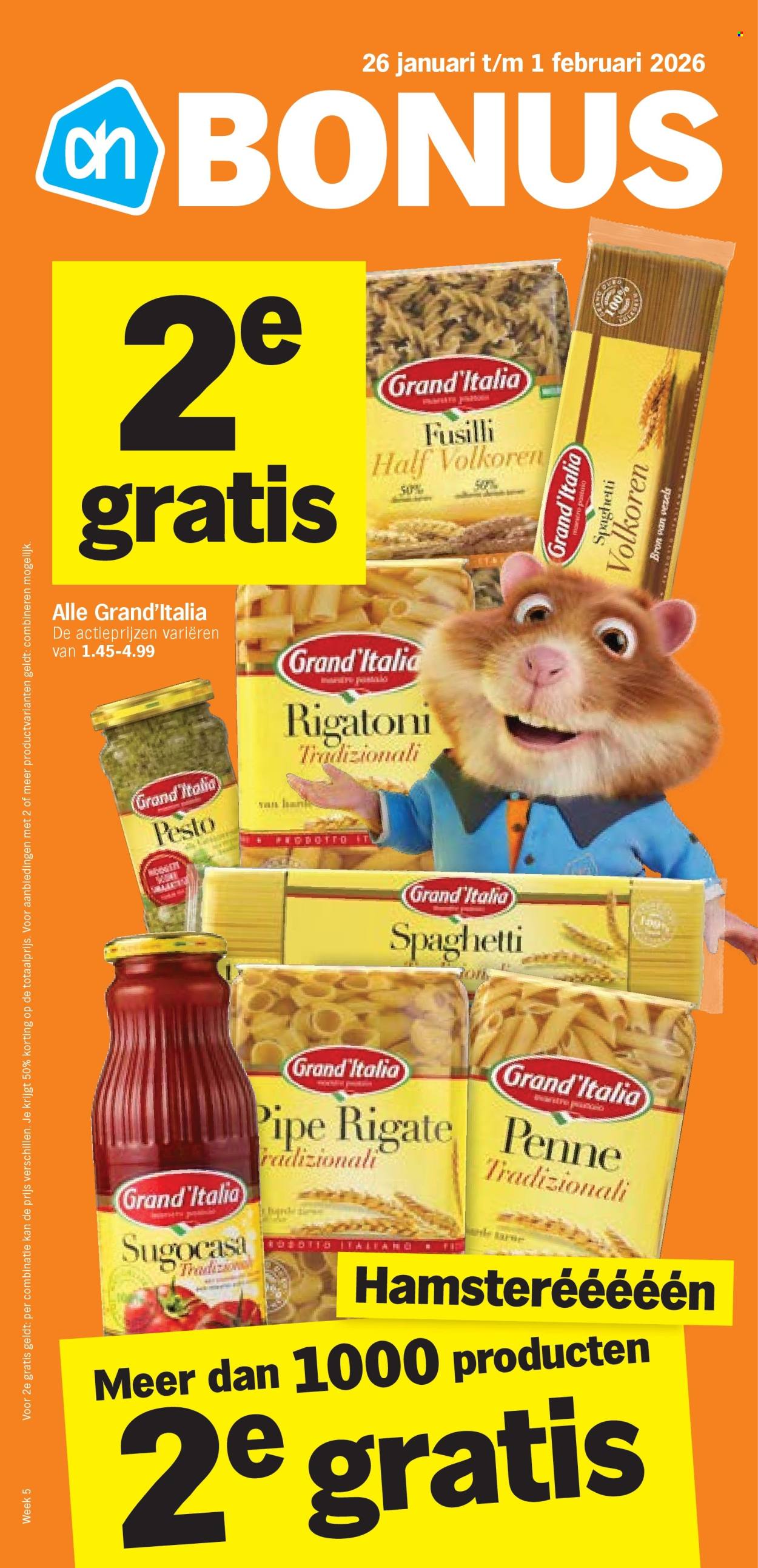 Albert Heijn-aanbieding - 26-1-2026 - 1-2-2026. Pagina 1