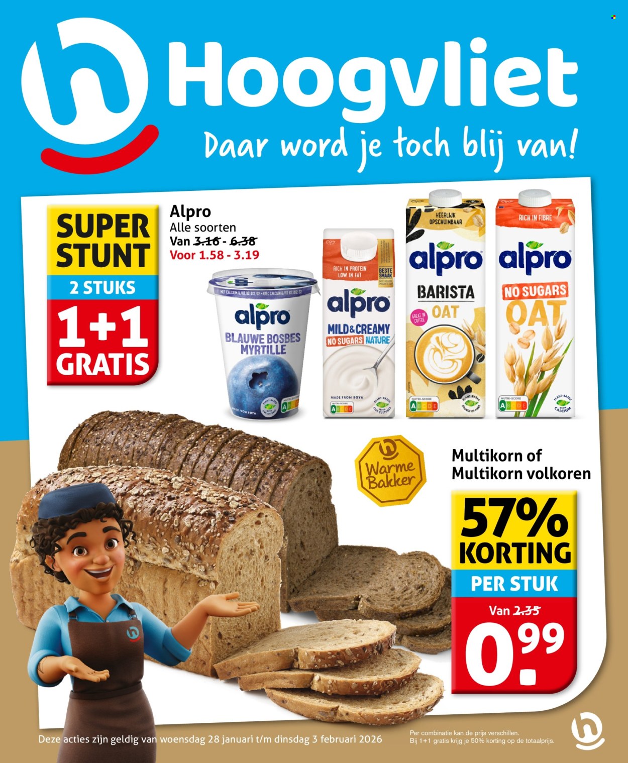 Hoogvliet-aanbieding - 28-1-2026 - 3-2-2026. Pagina 1