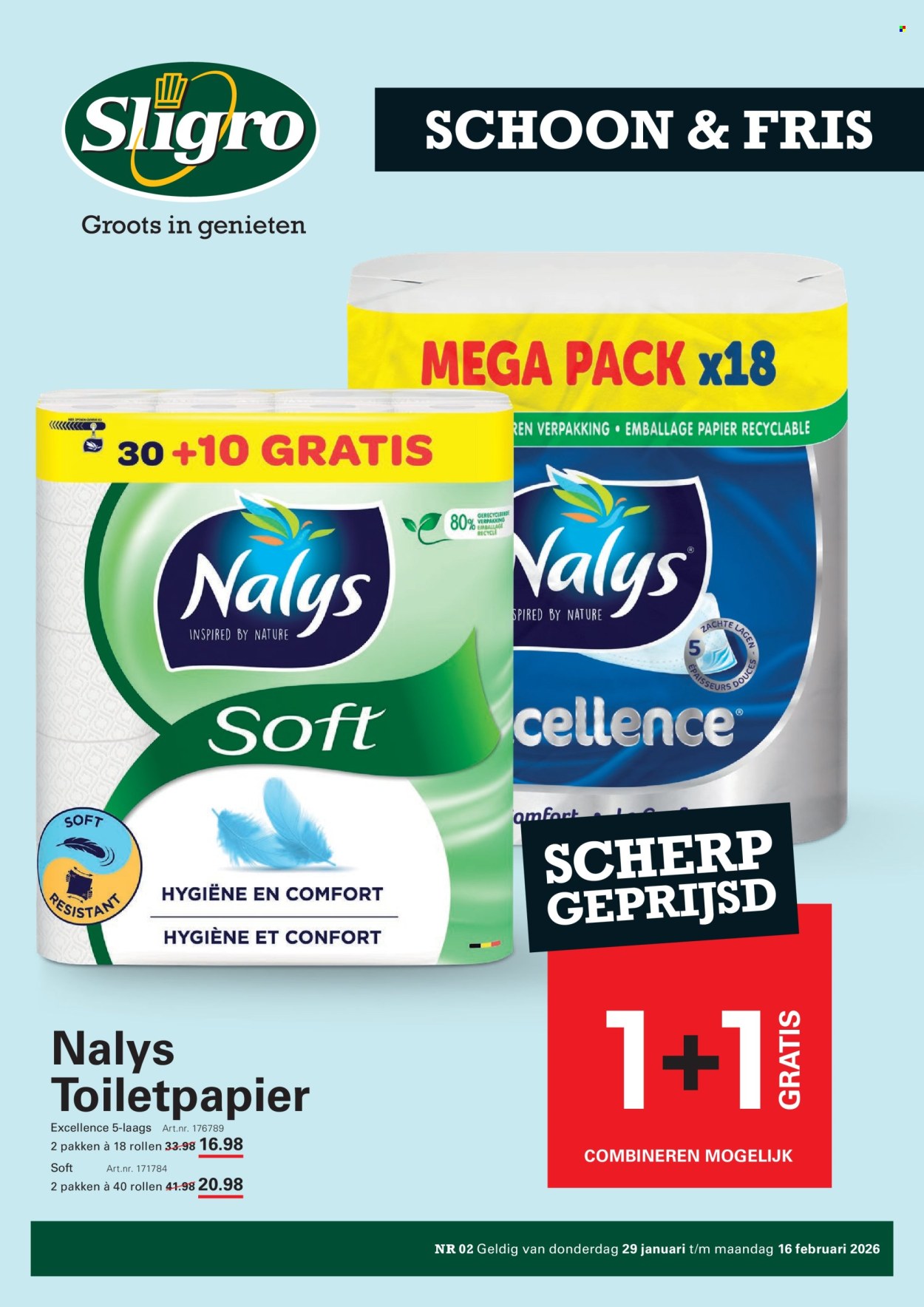 Sligro-aanbieding - 29-1-2026 - 16-2-2026. Pagina 1