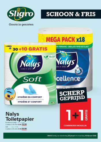Sligro-aanbieding - 29-1-2026 - 16-2-2026.