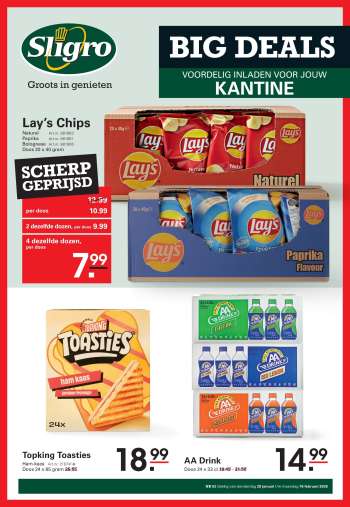Sligro-aanbieding - 29-1-2026 - 16-2-2026.