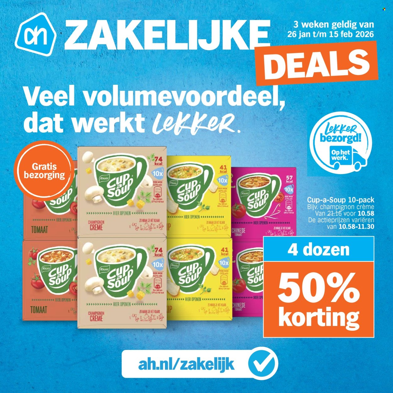 Albert Heijn-aanbieding - 26-1-2026 - 15-2-2026. Pagina 1