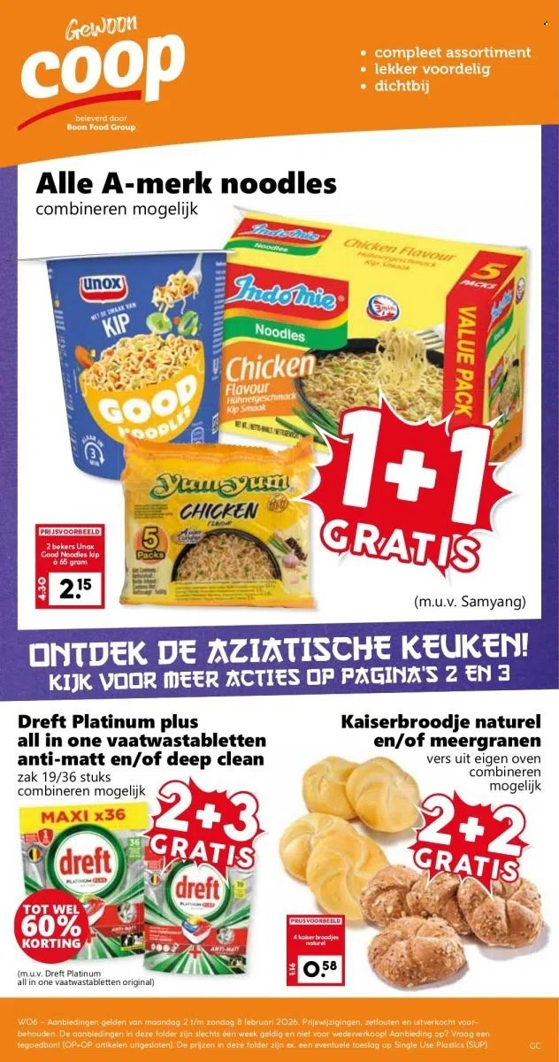 Coop-aanbieding - 2-2-2026 - 8-2-2026. Pagina 1