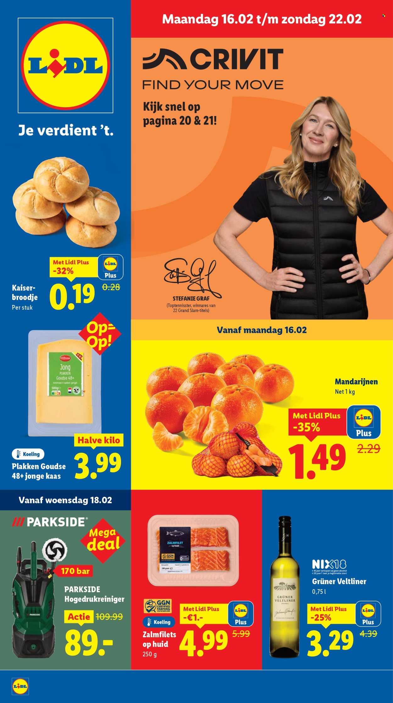 Lidl-aanbieding - 16-2-2026 - 22-2-2026. Pagina 1