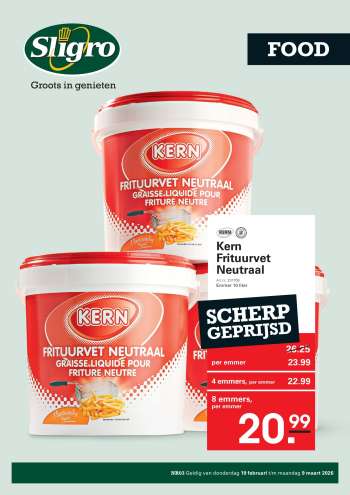 Sligro-aanbieding - 19-2-2026 - 9-3-2026.