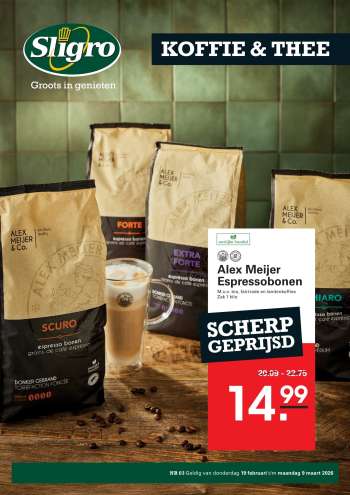 Sligro-aanbieding - 19-2-2026 - 9-3-2026.