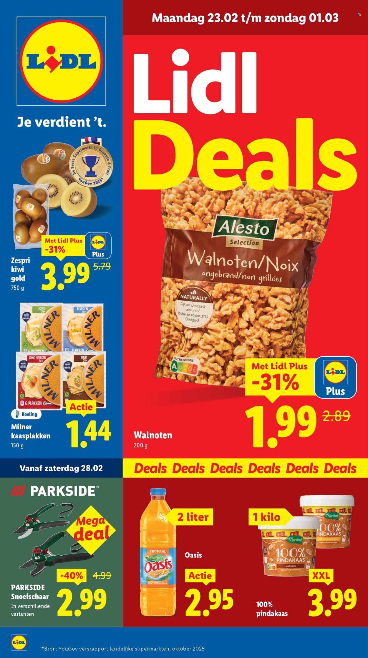 Lidl-aanbieding - 23-2-2026 - 1-3-2026. Pagina 1
