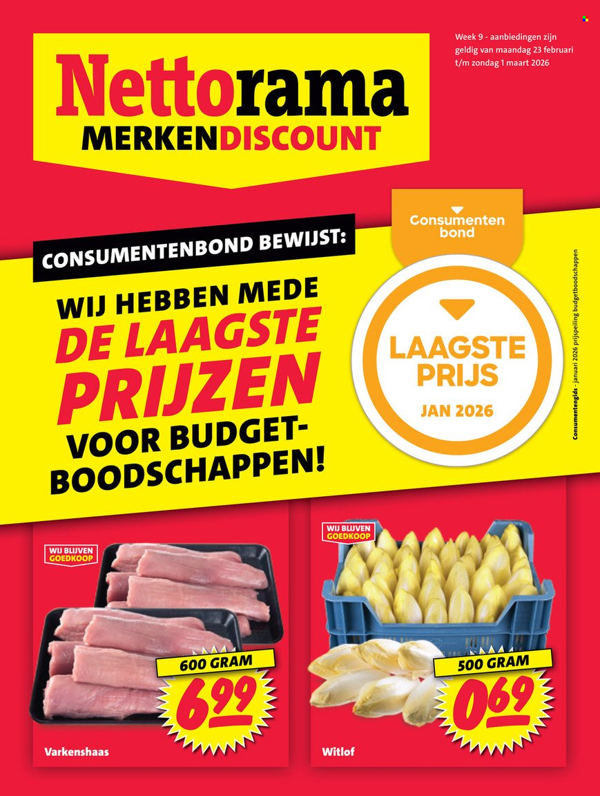 Nettorama-aanbieding - 23-2-2026 - 1-3-2026. Pagina 1
