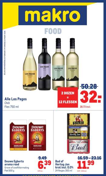 Makro-aanbieding - 25-2-2026 - 10-3-2026.