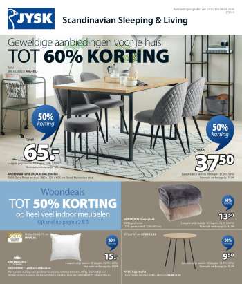 JYSK-aanbieding - 23-2-2026 - 8-3-2026.
