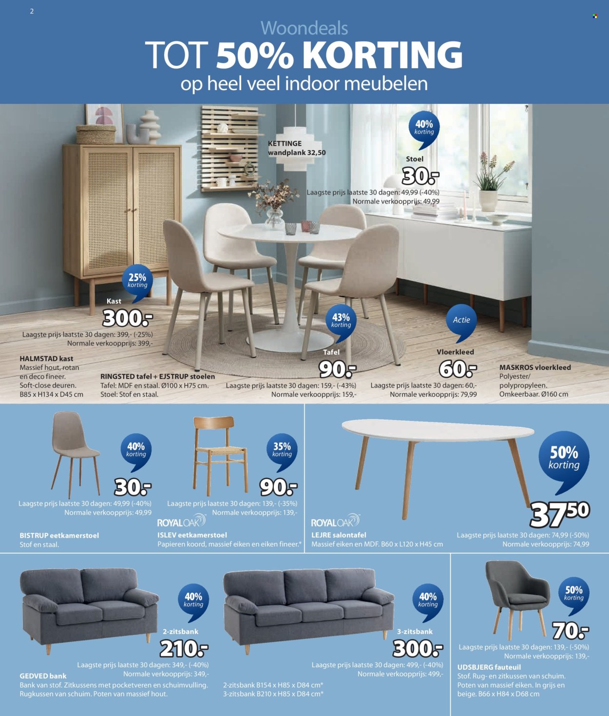 JYSK-aanbieding - 23-2-2026 - 8-3-2026. Pagina 2
