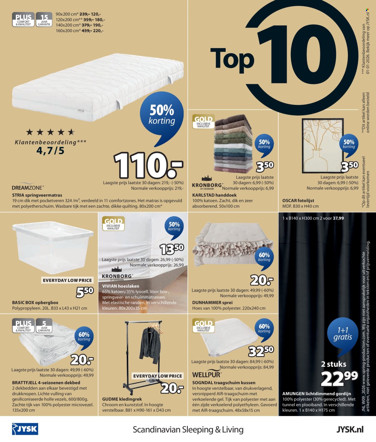 JYSK-aanbieding - 23-2-2026 - 8-3-2026. Pagina 12