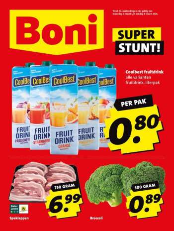 Boni-aanbieding - 2-3-2026 - 8-3-2026.