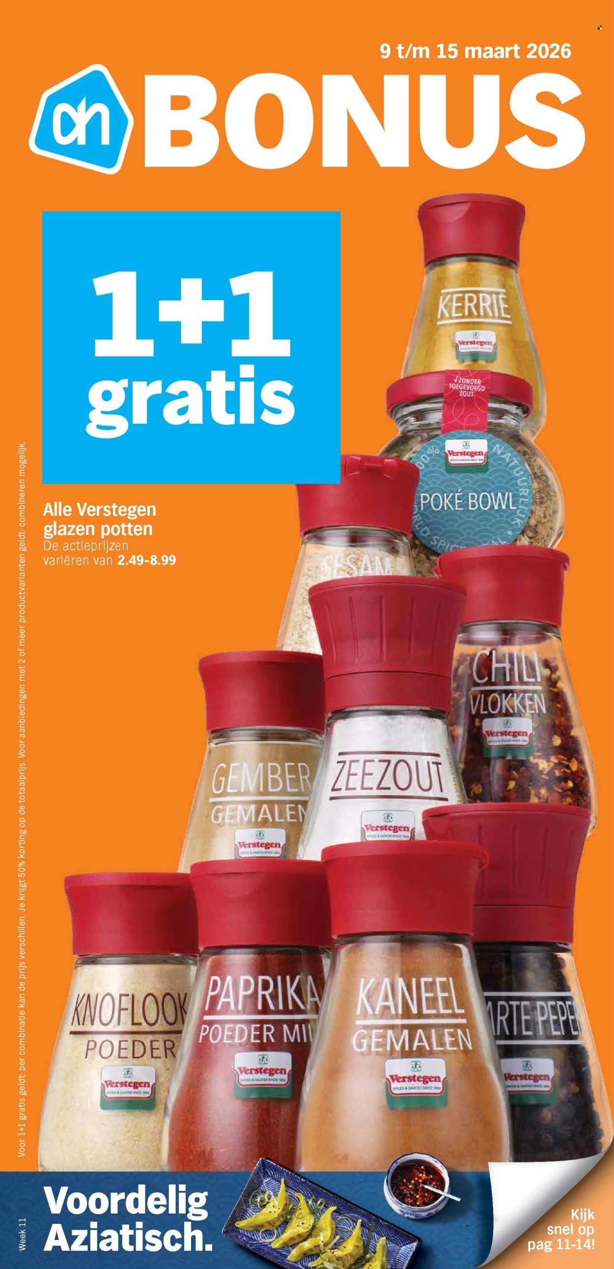Albert Heijn-aanbieding - 9-3-2026 - 15-3-2026. Pagina 1