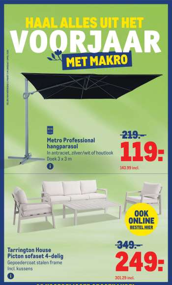 Makro-aanbieding - 11-3-2026 - 7-4-2026.
