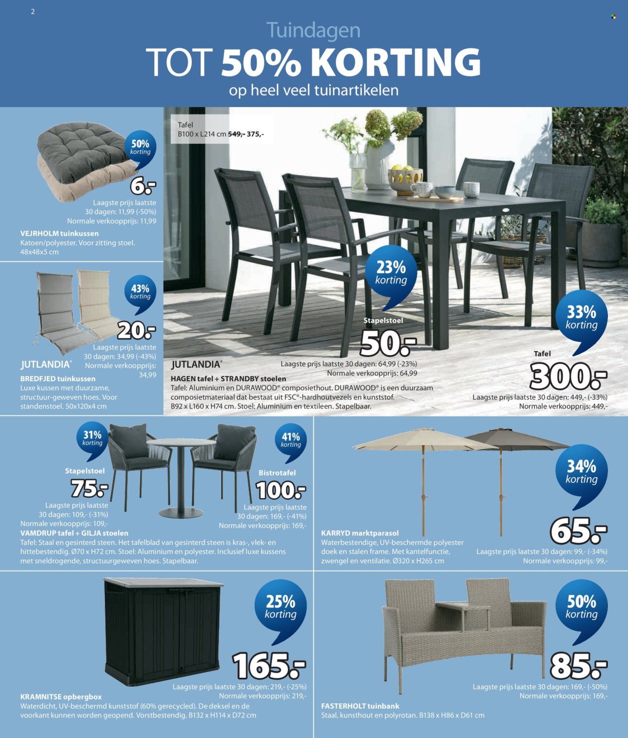 JYSK-aanbieding - 9-3-2026 - 22-3-2026. Pagina 3